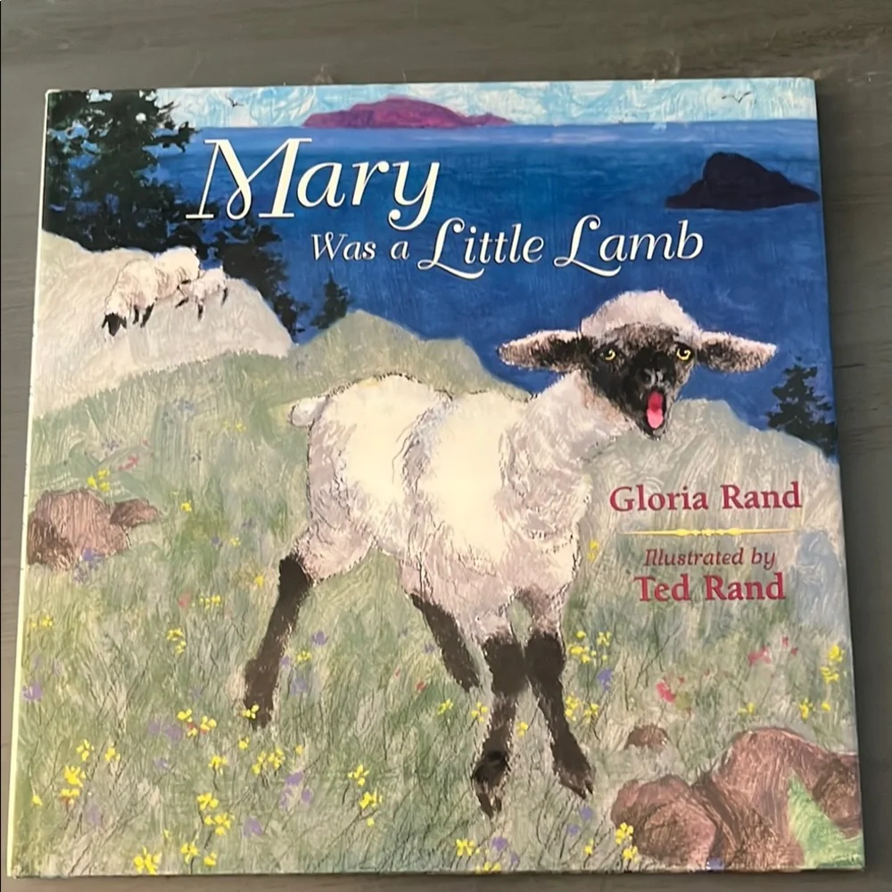 Mary Was a Little Lamb Book Hardback EUC First Edition 2004